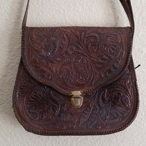Vintage leather purse